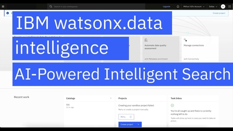 Thumbnail for Find the Right Data Fast with Intelligent Search