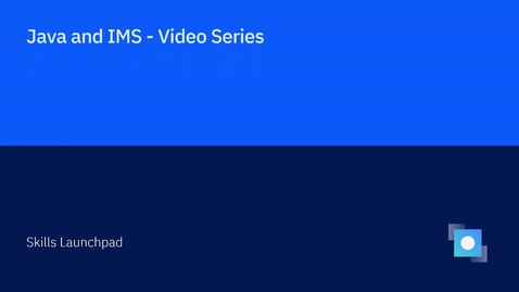 Thumbnail for Java and IMS: Problem Determination: Remote Debugging Eclipse, Video 6