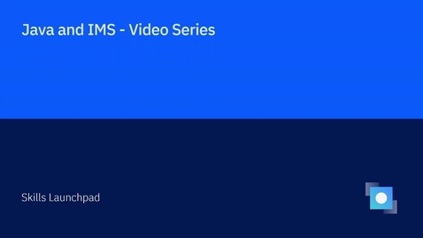 Thumbnail for entry Java and IMS: Problem Determination: Remote Debugging Eclipse, Video 6 