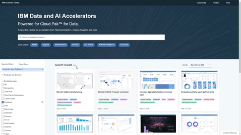 Thumbnail for Introduction to the IBM Accelerator Catalog