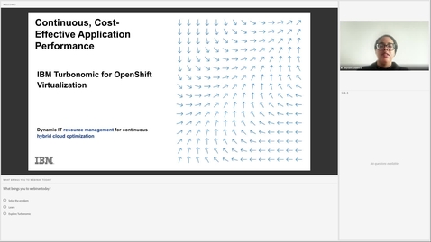Thumbnail for Maximizing OpenShift Virtualization with Turbonomic