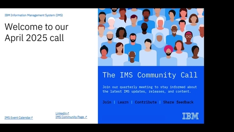 Thumbnail for IMS Community Call - Q2 2025