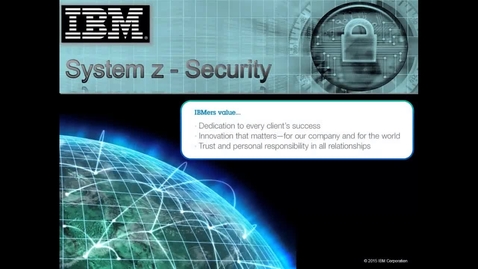 Thumbnail for Host Crypto Module Migration Video 1 - Overview of the IBM TKE Host Module Migration Feature