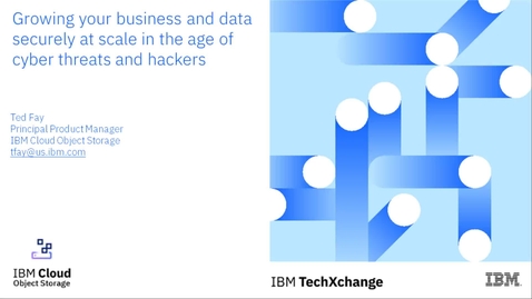 Thumbnail for entry Growing your business and data securely at scale in the age of cyber threats and hackers