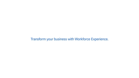 Thumbnail for entry Workforce Experience: a New Singular Approach to Retail