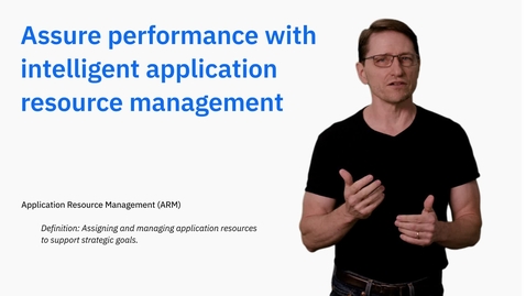 Thumbnail for entry Garantice el rendimiento con la gestión inteligente de recursos de aplicaciones