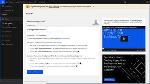 Thumbnail for Searching for orders in Business Transaction Intelligence Basic Edition