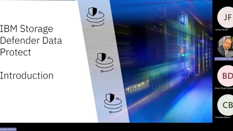Thumbnail for IBM Storage Defender Data Protect Introduction