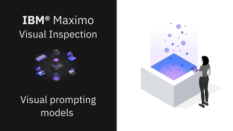 Thumbnail for Visual prompting models in IBM Maximo Visual Inspection