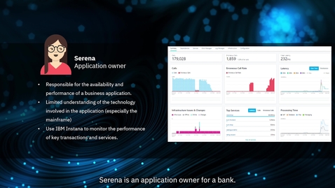 Thumbnail for entry Demo: IBM Z AIOps solution and typical use case 3:  Enterprise observability and cross-platform cross-application performance anomaly diagnosis