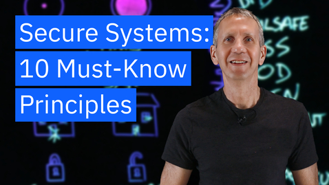 Thumbnail for 10 Principles for Secure by Design: Baking Security into Your Systems