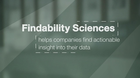 Thumbnail for entry Findability Sciences provides customers with actionable insights