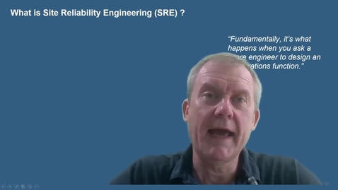 Thumbnail for entry Trailer: What is site reliability engineering?