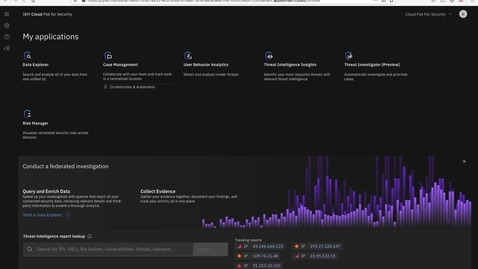 Thumbnail for [데모]IBM Cloud Pak for Security로 Exchange Zero-Day 위협을 감지 및 대응