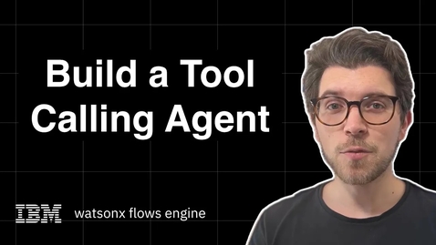 Thumbnail for Build a Tool Calling Agent