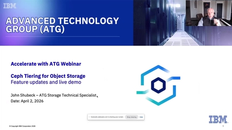 Thumbnail for Accelerate with ATG - Ceph Cloud Transition