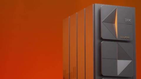 Thumbnail for IBM LinuxONE 5 leadspace animation