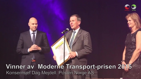 Thumbnail for entry Moderne Transport-prisen 2015