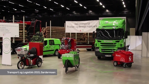 Thumbnail for entry Posten og Brings miljøpark - Transport og Logistikk 2015