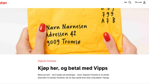 Thumbnail for Hvordan kjøpe digitalt frimerke 
