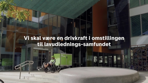 Thumbnail for Klima og miljø i Posten Bring (DK)