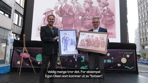 Thumbnail for Olsenbanden på frimerker
