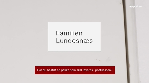 Thumbnail for Husk å merke inngangsdøren din med navn