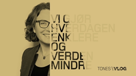 Thumbnail for Tones vlog #16 - Sikkerhet på arbeidsplassen