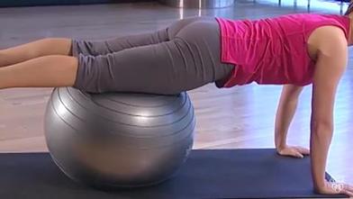 Reverse crunch with ball new arrivals