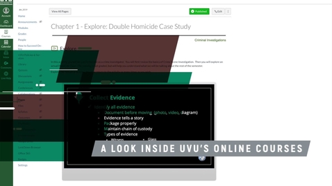 Thumbnail for UVU Online Showcase