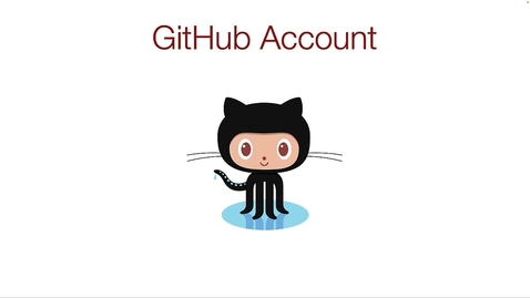 Thumbnail for 1720_01b Create GitHub Account.mp4