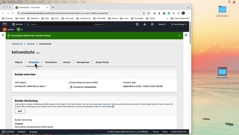 Thumbnail for AWS-bucketD Set the Permissions