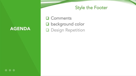 Thumbnail for 1600_4k-Style the Footer