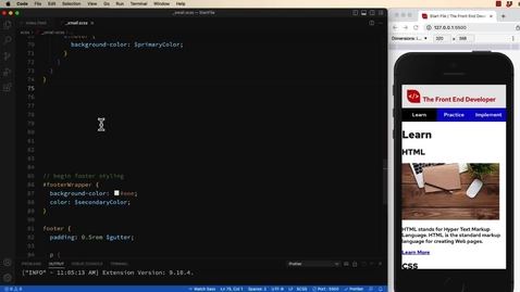 Thumbnail for 2610_04c CSS for Small Screens