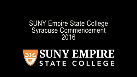 Thumbnail for entry 2016 Syracuse Commencement