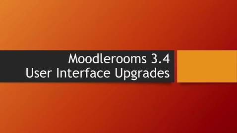 Thumbnail for 3.4 Upgrade Video