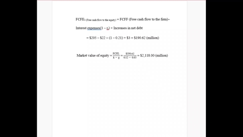 Thumbnail for FSMA4010 Chapter 13, Problem 14