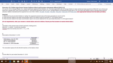 Thumbnail for InterAcctg.II-Exercise 15-5 Problem Demo