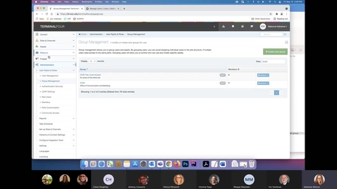 Thumbnail for T4 and SiteImprove Group and Report Management