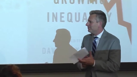Thumbnail for David Cay Johnston - ECON 2015