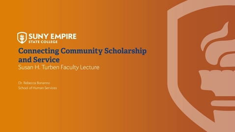 Thumbnail for Turben Lecture 2019
