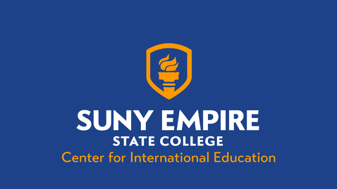 Thumbnail for Center for International Education - 2021 SUNY Empire Virtual Summer Commencement