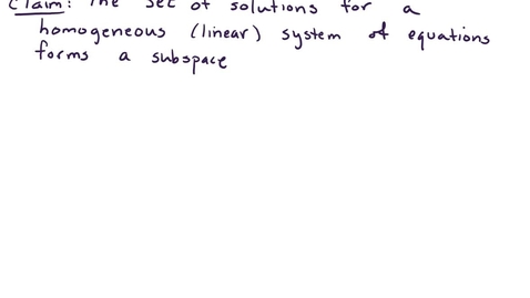 Thumbnail for entry Sec 2. 2 Proof that the solution of a homogeneous linear system os a subspace