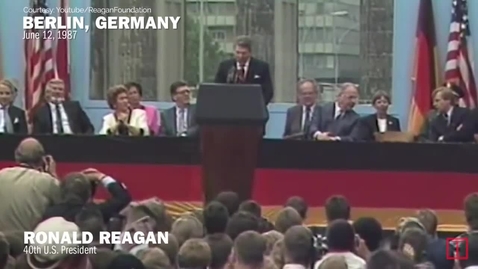 Thumbnail for entry Ronald Reagan's June 12, 1987 West Berlin Speech Excerpts   TIME