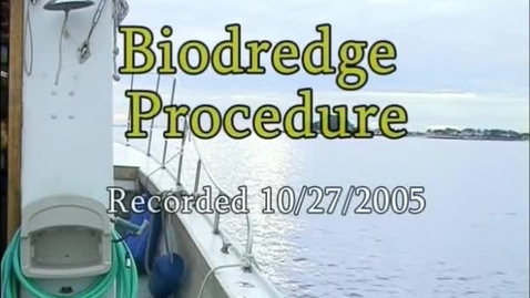 Thumbnail for Biodredge Procedure (Module 5)