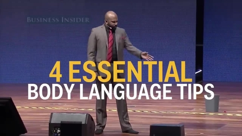 Thumbnail for entry 4 essential body language tips from a world champion public speaker