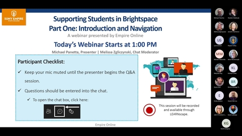 Thumbnail for entry Bright Innovations to Engage Students - Part 1 - Navigation 8/1/22