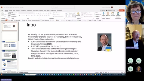 Thumbnail for entry Ask5 Navigating AI: Harnessing Technology for Success in your Job Search Journey with Valeri Chukhlomin