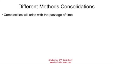 Thumbnail for 3 Methods of Consolidation Accounting Consolidated Financial Statements - ACCT 4010