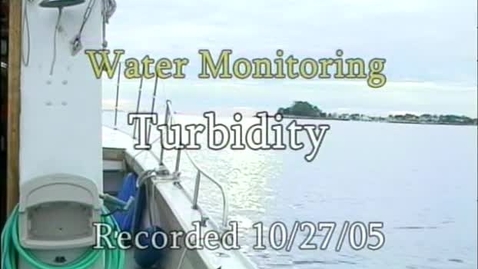 Thumbnail for entry Turbidity  (Module 2)